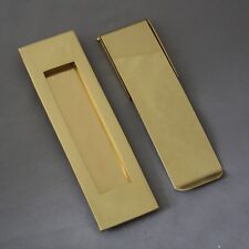 Vertical Brass Letterbox
