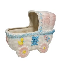 Vtg Bassinet Baby Carriage