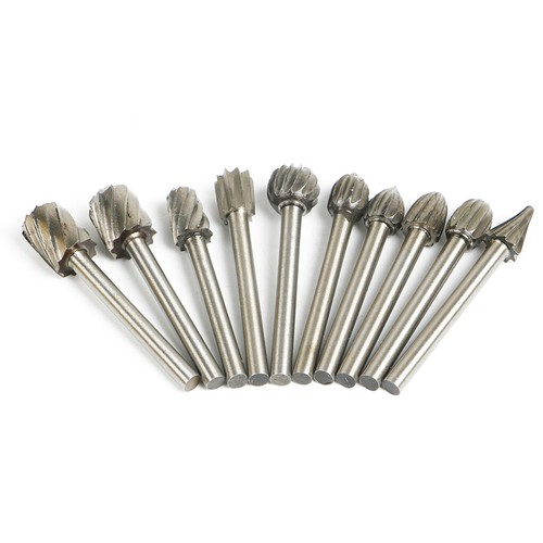 Steel solid carbide burrs for - solid,