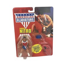 American Gladiators Nitro Gladiator Action Figure by Mattel 1991 NEW