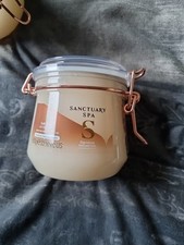 Sanctuary Spa Dead Sea Salt Scrub with Coconut Oil No Mineral Oil Cruelty Fre...