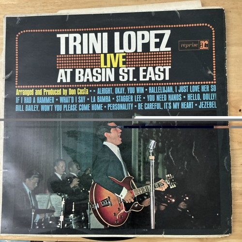 Trini lopez live at - lopez,