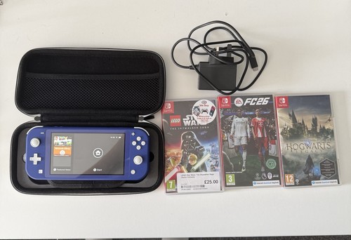 Nintendo switch lite - nintendo, blue
