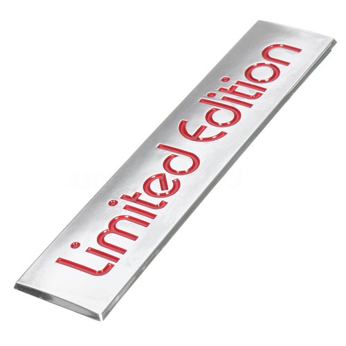 Red limited edition - edition, logo