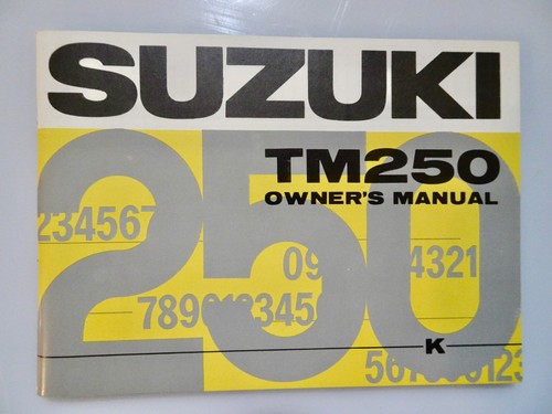 1973 suzuki tm250k champion - 1973,