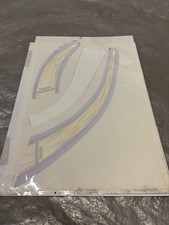 Factory Original Williams Star Trek The Next Generation Pinball Ramp Decals  