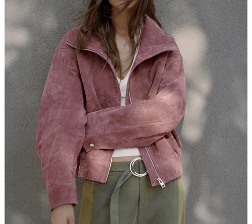 Zara 100 leather high - high, neck