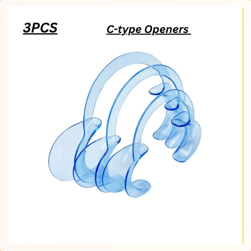 Dental mouth retractor - mouth, c-type