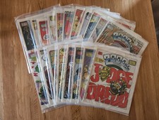 2000AD progs 501-638,  138 comic lot, bagged and in excellent condition 