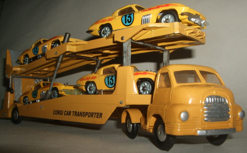 Corgi car transporter - car,