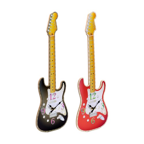 Guitar shaped picture - picture, clock