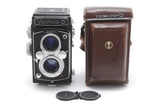 [Near Mint] Yashica-D TLR 6x6 Film Camera Yashikor 80mm f3.5 From JAPAN