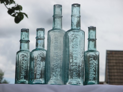 Aqua old glass vintage - old,