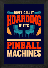 Pinball Table Pinball Framed