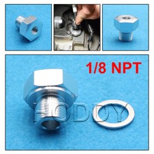 Oil Pressure Sensor Adapter LS Series Engine Swap Male M16 x1.5 Female 1/8 NPT U