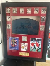 Sir Geoff Hurst Signed 1966 World Cup, . Wembley Seat