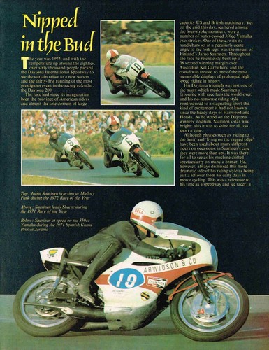 Jarno saarinen motorcycle - jarno,