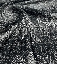 2 Metres Black Grey Snake