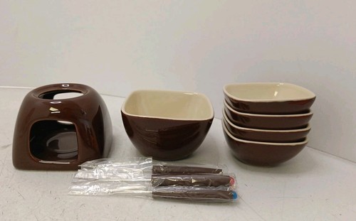 Sass belle fondue set - set, ceramic