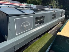 42ft Narrowboat canal river liveaboard sailaway cruiser stern boat