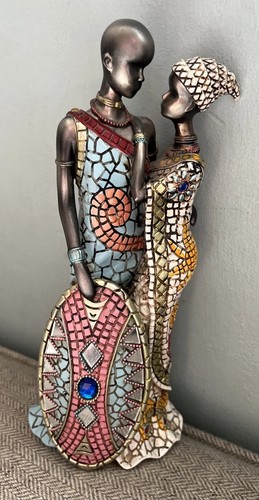 Maasai warrior couple