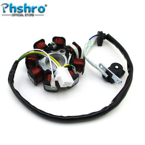 Phshro coil poles wire dc - 8, 4