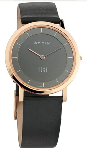 Titan edge quartz analog - quartz, gray