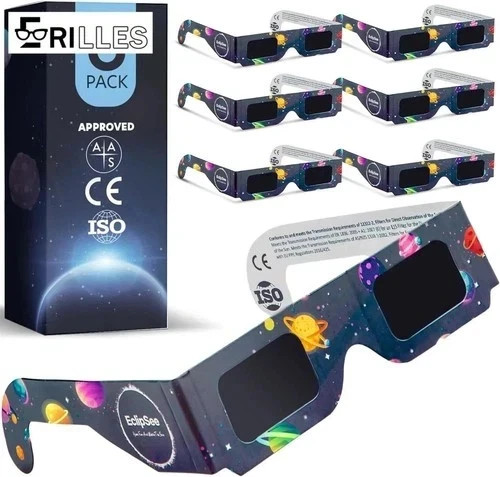 Solar eclipse glasses - eclipse, 12