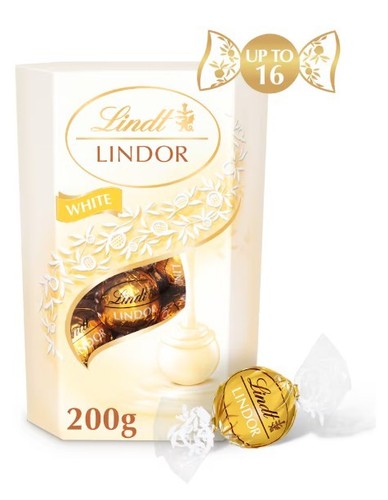 Lindt lindor white chocolate - lindor,
