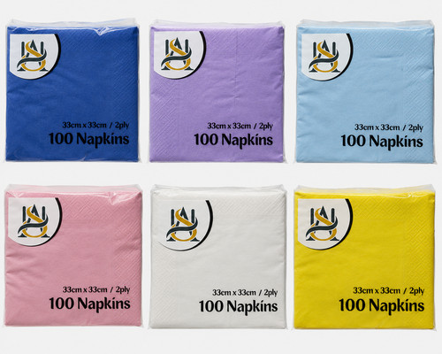 Paper nakins party serviettes - party,