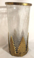 Heavy Solid Brass Round Pine