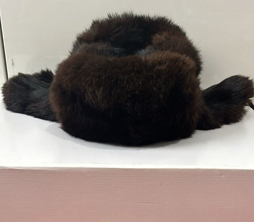 Vintage winter fur rabbit - winter, hat