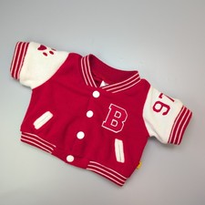 Build A Bear Red White Varsity