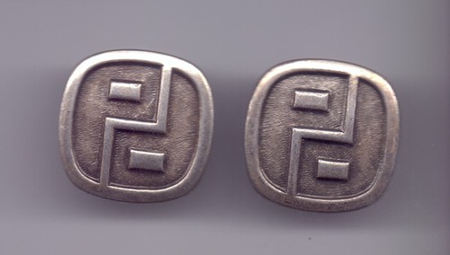 Vintage metal buttons - vintage,