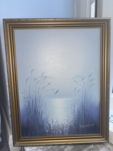 Original oil painting sea - original,