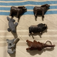 ⭐️ Job Lot PLASTIC ANIMALS Solid Farm Safari Wild fits ELC TOY BUNDLE ⭐️