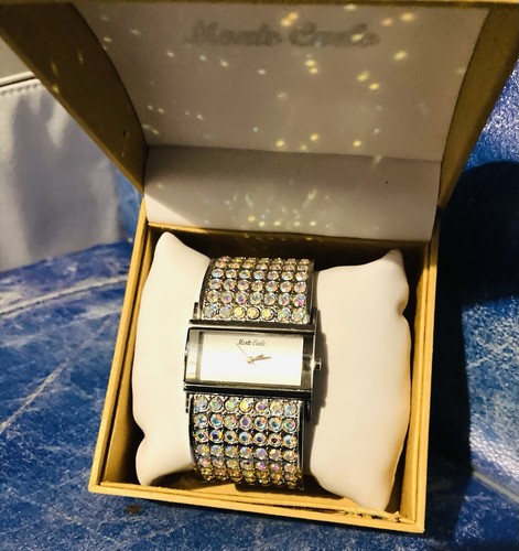 Silver cuff bracelet sparkly - bracelet,