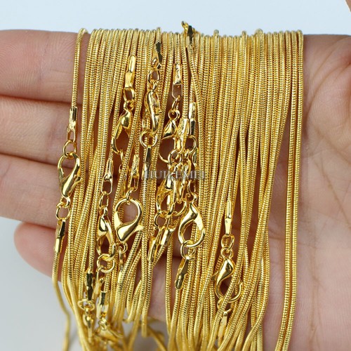 50pcs gold colour 1 2mm - gold,