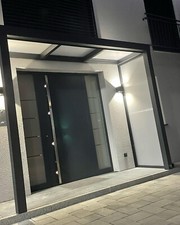 Aluminium porch, Modern Wooden