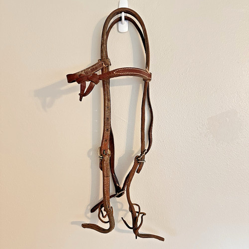 Vintage leather western horse - vintage,
