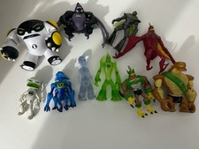 10x Ben 10 Action Figure Bundle Cartoon Network Mixed Bundle