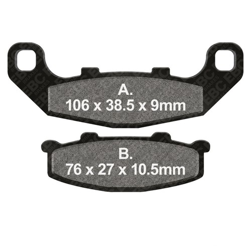 Pair pads ebc - of,
