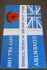 Coventry City Flag Sky Blues