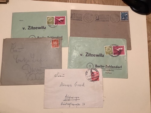 Germany postal history covers
