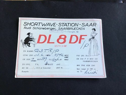 Vintage qsl radio - vintage,