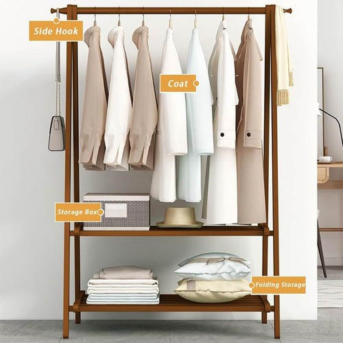 Folding bamboo wooden clothes - folding,