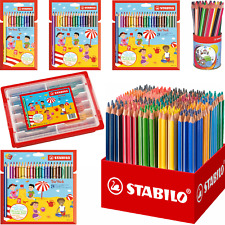 Triangular Colouring Pencil - STABILO Trio thick - Assorted Pack Sizes & Colours