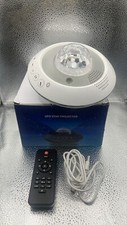 UFO LED Galaxy Projector Starry Night Lamp Star Sky Projection Light WHITE UK