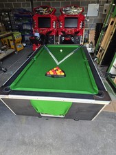 Supreme 7x4 pool table - Black