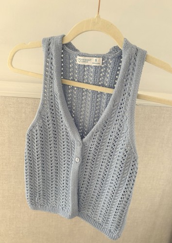 Primark cares blue cable knit - cares, cable-knit